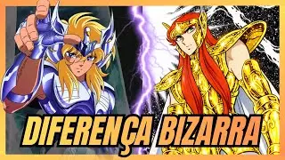 Hyoga vs Camus: a DIFEREN&Ccedil;A BIZARRA entre o Anime e o Mang&aacute;