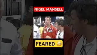 This Is Why Nigel Mansell Was Feared 😳 #nigelmansell #f1shorts #f1history  #f1