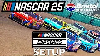 Индивидуальная настройка Bristol для серии кубков Nascar. Настройки Nascar 25.