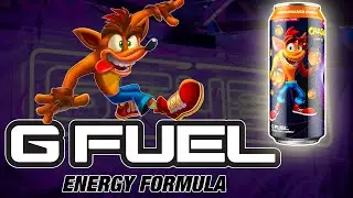 Unleash Your Inner Bandicoot with G Fuel's Wumpa Fruit Energy Can!