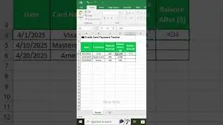 Payment Tracker in Excel 📆✅