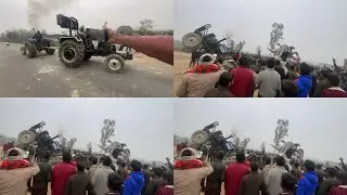 sonalika Rx 35 vs 35 vs Eicher 380 vs swaraj 735 se tochan