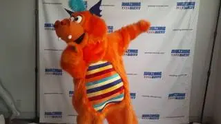 Custom dragon mascot costume AMAZING!! Mascots