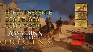 Assassin's Creed Origins - QUEST PRESENTE DOS DEUSES - FINAL FANTASY XV EASTER EGG
