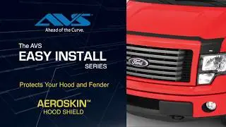 Установка защиты капюшона AVS Aeroskin&reg;