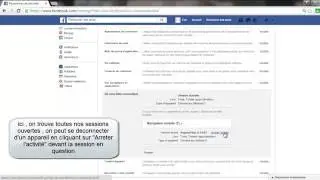 comment déconnecter un compte Facebook à partir d'un autre appareil