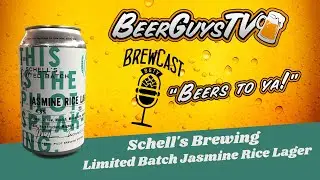 Does This Beer Break The Lager Mold? Check out this Schell's Brewing Jasmine Rice Lager Review