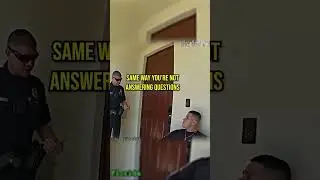 Aggressive Police Officers mess with the wrong one .. Pt1 #police #cops