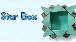 How to make paper star box | Unique box idea | #starbox #paperstar #paperbox #diy #origami #craftart