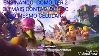 Como ter  2 ou mais  contas  no Clans  of  clans  #4