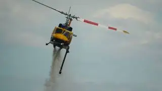 Fire Service Helicopters In Action