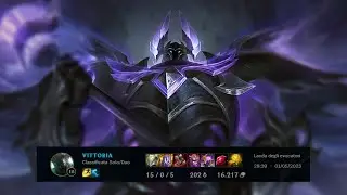 My final promo to Gold - 15/0/5  Mordekaiser vs Fizz Top Lane Full Gameplay (500k+ mastery point)