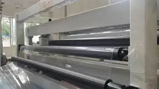 CAST FILM MACHINE フィルム生産ラインの状況説明　CAST FILM MACHINE INSPECTION IN SIMCHENG WORKSHOP