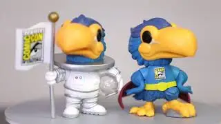 Funko Pop    TOUCAN SDCC2020 ASTRONAUT   SUPERHERO AD ICONS   360 View