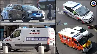 PARIS - Déminage, Gendarmerie, Police Nationale et BSPP