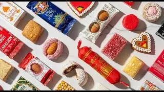 Satisfying Video Asmr Unboxing GIANT Rainbow Lollipop with Yummy Sweets Chocolate and candy Cutting.