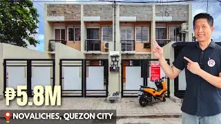 Inside an AFFORDABLE 2BR Town House For Sale in Quezon City | House Tour
