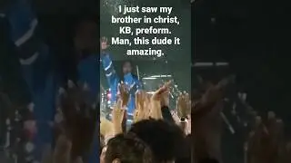 KB performance in Texas #rap #music #gospel #concert #kb