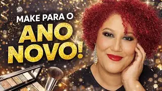 MAQUIAGEM PARA O ANO NOVO: Tutorial Passo a Passo com Pálpebra Luz!