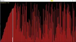Sorting algorithms visualised