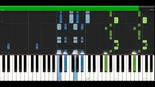 Drake - In My Feelings [Tutorial Piano] (Synthesia)