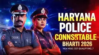 Haryana Police Bharti 2026 Big Update 🔥 Constable Vacancy | Eligibility & Selection Process