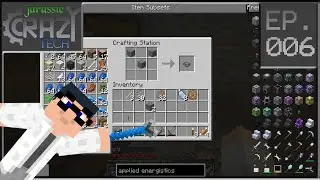 Minecraft Ita Jurassic Crazy Tech Modpack Ep006 - Quartz Grindstone E Bronzo