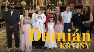 Damián - křtiny