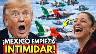 ¡TRUMP NO LO VIO VENIR! 😱 MÉXICO refuerza su PRESENCIA en el ESPACIO AÉREO 🇲🇽🔥