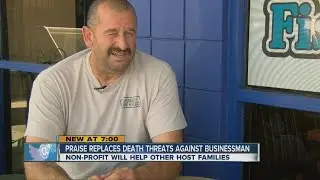 Praise Replaces Death Threats For Host Family