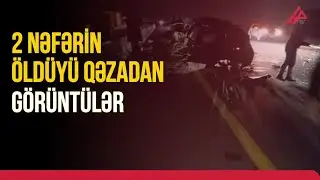 Siyəzəndə “Chevrolet” yük maşınına çırpıldı  | APA TV