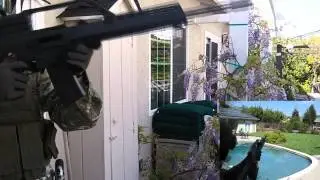 Shooting the WE G36 GBBR (airsoft)
