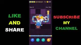 Pipe Lines Puzzle Advanced Easy Win Level 11-20