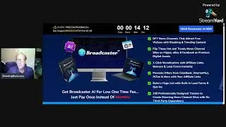 Broadcaster AI Review  Discount Coupon - Creates Self Updating News Broadcasting Sites