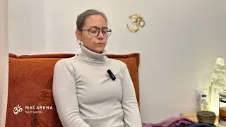 Satsang con Macarena. 