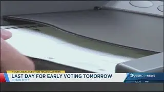 Saturday is last day for early voting in Charlotte primaries