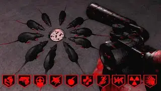 Permanent Perkaholic Rat Easter Egg On TERRIFIER: A WORK OF ART (Black Ops 3 Custom Zombies)