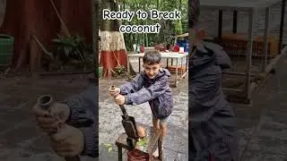 #worship #hindu #temple #breaking #coconut