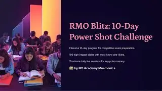 7 AM Power Start &ndash; Essential Orientation & Key Focus, RMO Blitz 10 Days One-Liners Power Shots