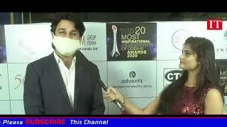Mr. Akash Das Nayak Mr. at Interview Times Award Ceremony 2020