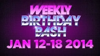Celebrity Actor Birthdays - January 12-18, 2014 HD