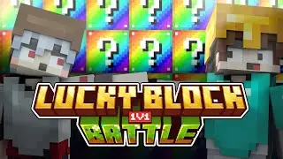 1v1 Minecraft Lucky Block Battle FULL MATCH PART 3