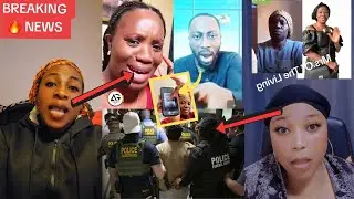 Video Evidence Expose as Freda Afriyie begs Akosua serwa &Legal wives backdoor over US Police Arrēst