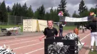 National Run a Mile Day at Harbor Heights Elementary School in Gig Harbor, WA