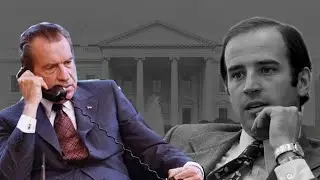 President Nixon calls future President Biden
