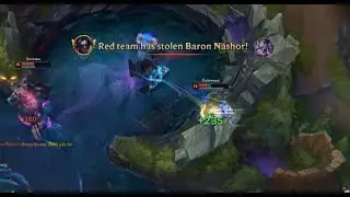 EZ Baron Steal + Triple Kill