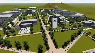Campus universitario de la UNAT en 3D