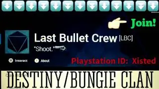 BUNGIE DESTINY CLAN