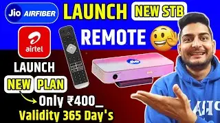 Jio Launch New Stb Remote | Airtel Launch New Plan With 365 days Validity