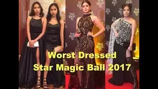 Worst Dressed at STAR MAGIC BALL 2017 - Celebrities with Mediocre to Shocking Outfits